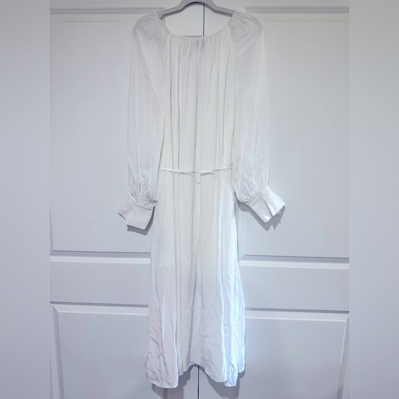 J.Crew Collection NWT sheer Maxi dress Viscose szL season 24 - Picture 7 of 8